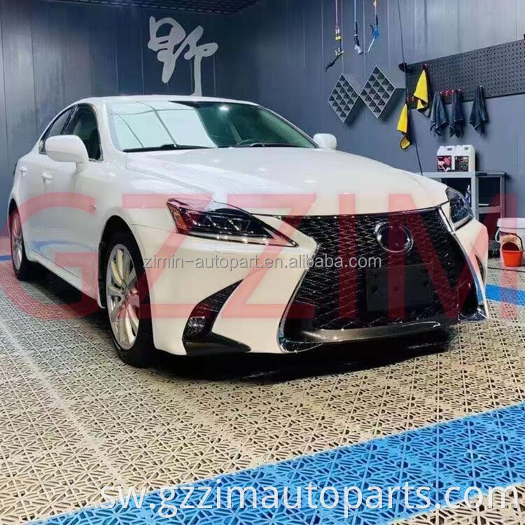 PP Plastiki Mbele na Nyuma ya Bumper Side Skirt Fender Kitengo cha Kuboresha Sehemu za Lex*S ni 2006-2012 Uboreshaji hadi GSF